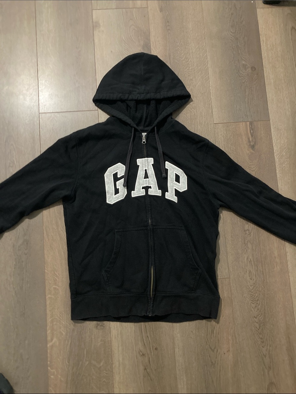 GAP Black Hoodie with Logo